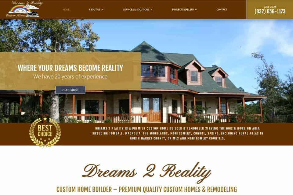 Dreams 2 Reality Custom Homes & Remodeling by Rat Barricade